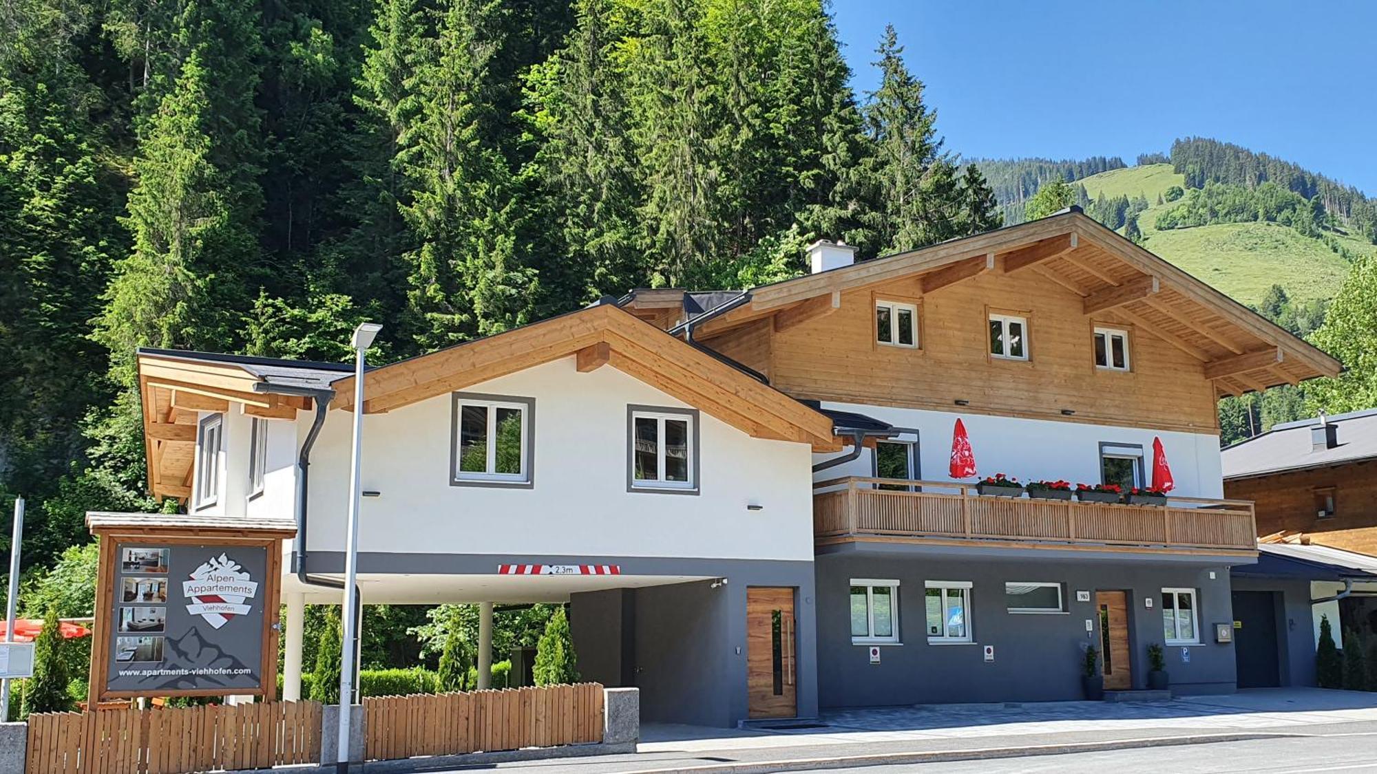 Alpen Appartements Viehhofen - Incl Sommercard Zell Am See Фіггофен Екстер'єр фото